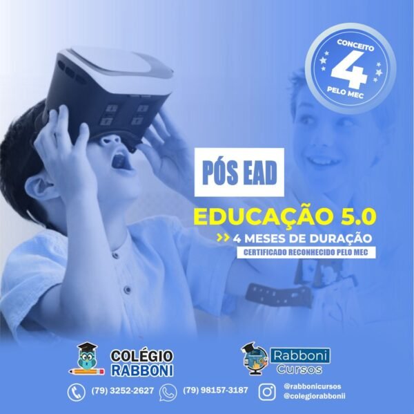 Pós Graduação Educação  5.0